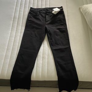 MOTHER Rascal Ankle Fray Denim